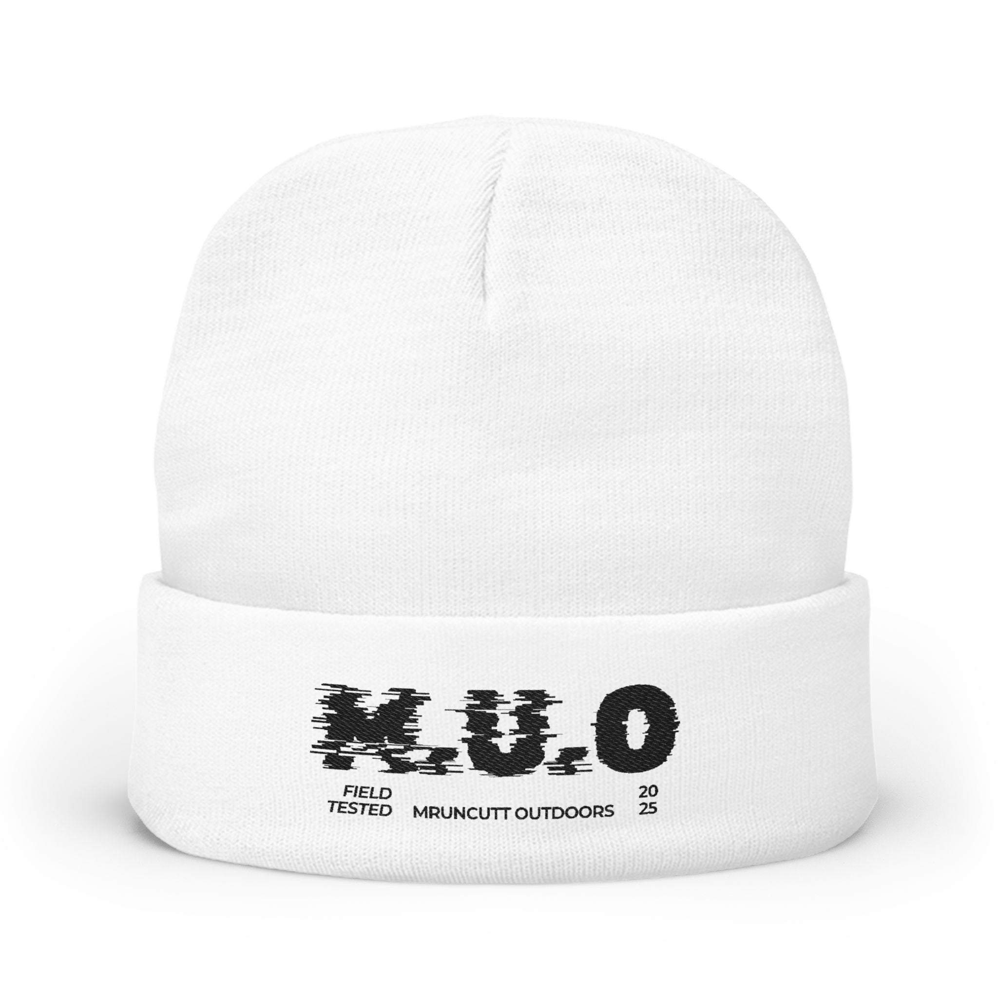 Stylish Knit Beanie with Custom Embroidery