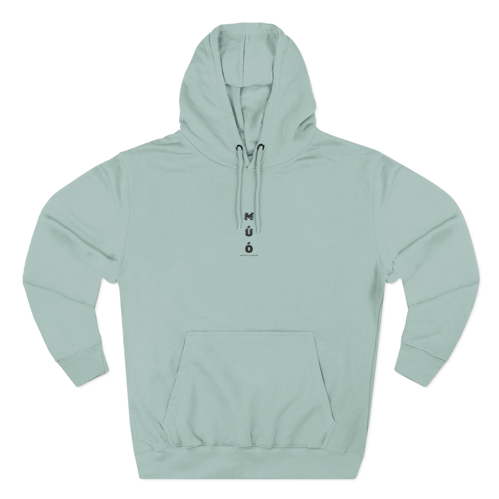 M.U.O Vertical Logo Embroidery Hoodie