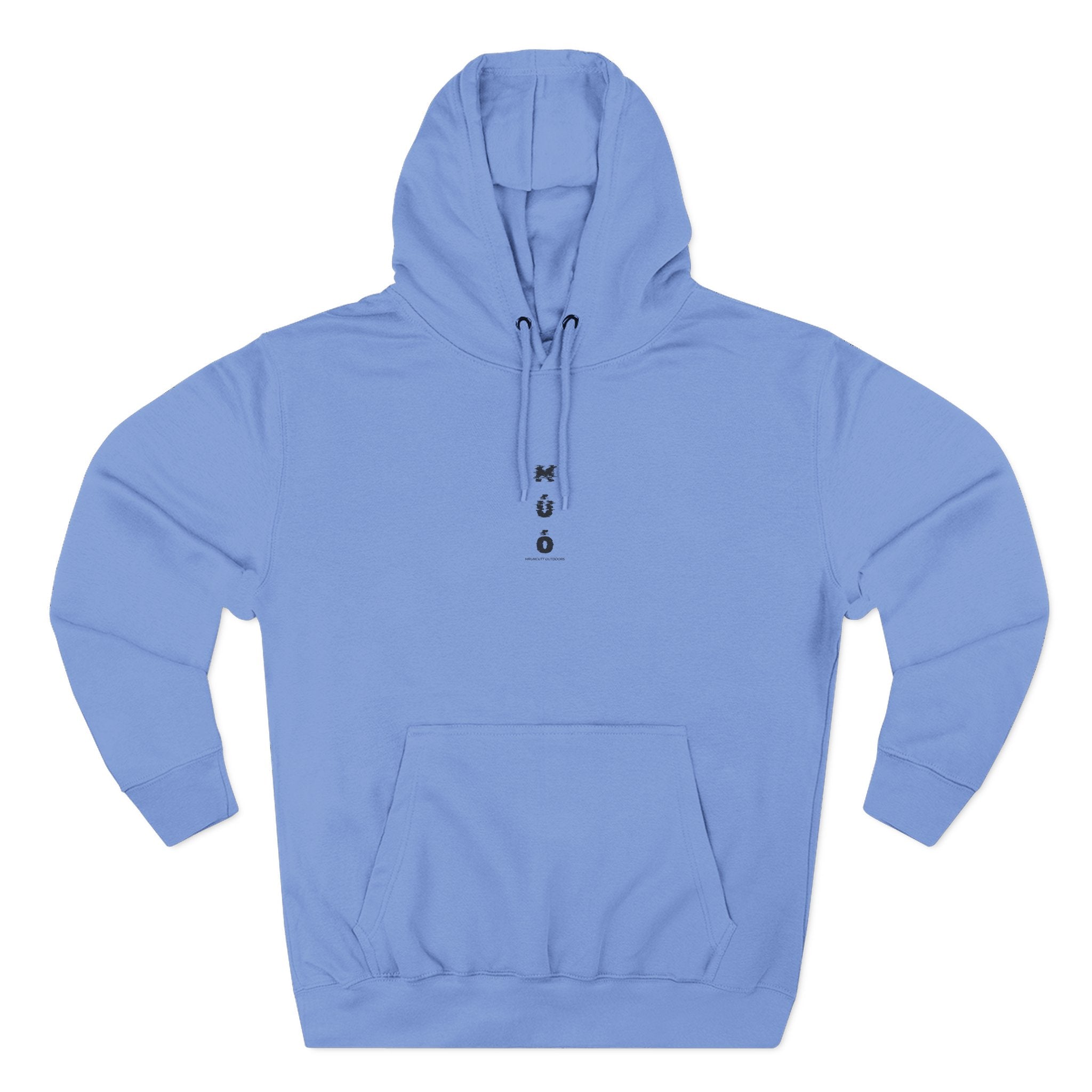 M.U.O Vertical Logo Embroidery Hoodie