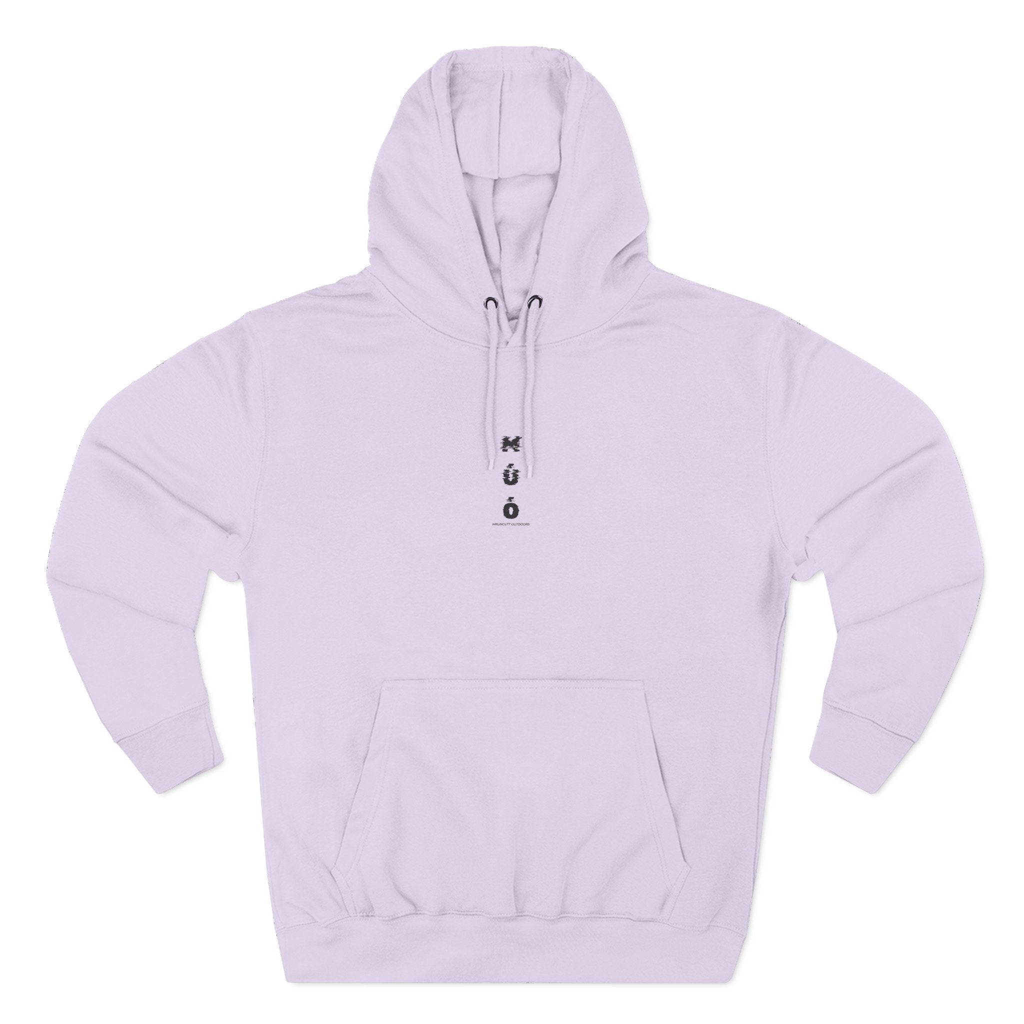 M.U.O Vertical Logo Embroidery Hoodie