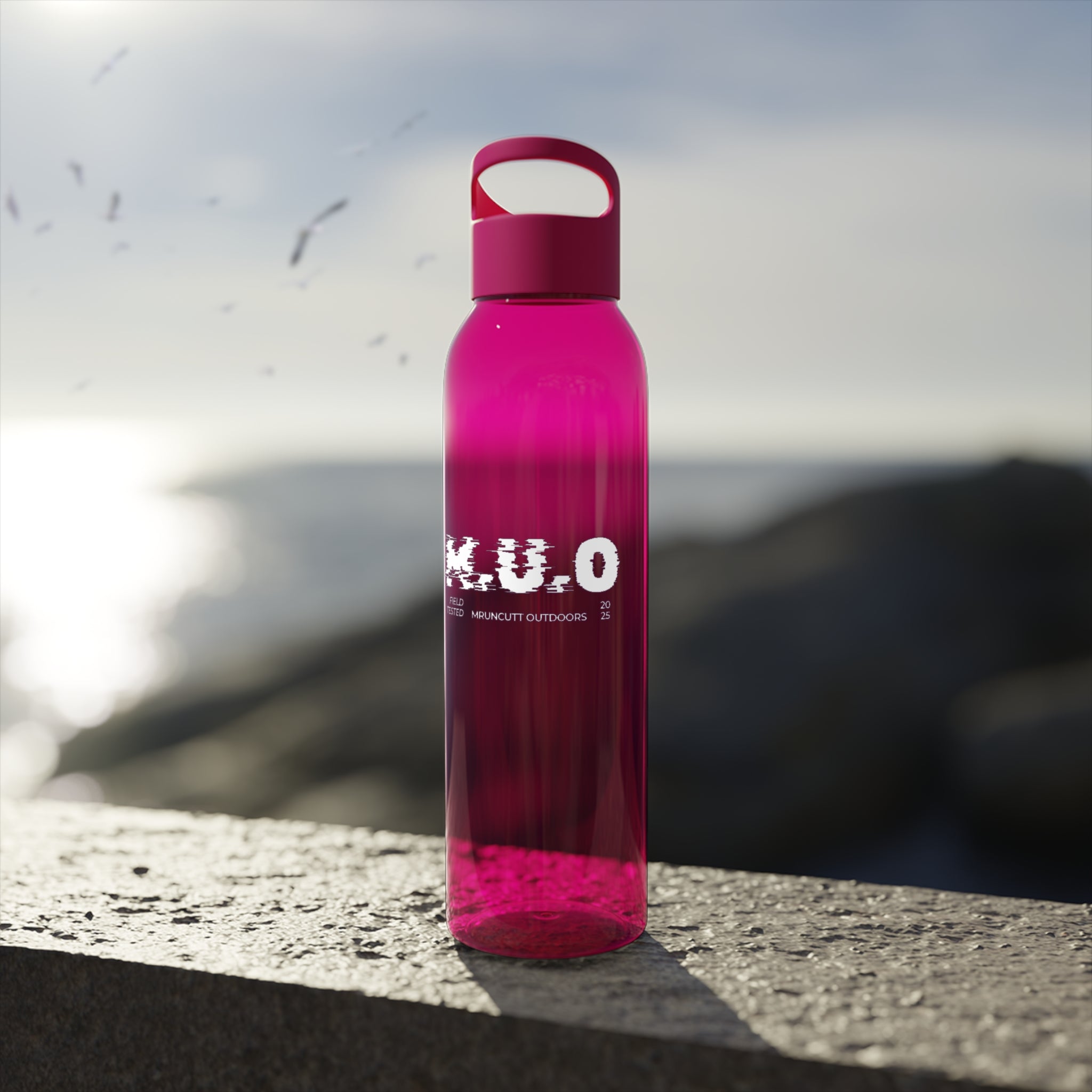 Sky Water Bottle — Clear Reusable Sports Bottle for Hydration & Travel