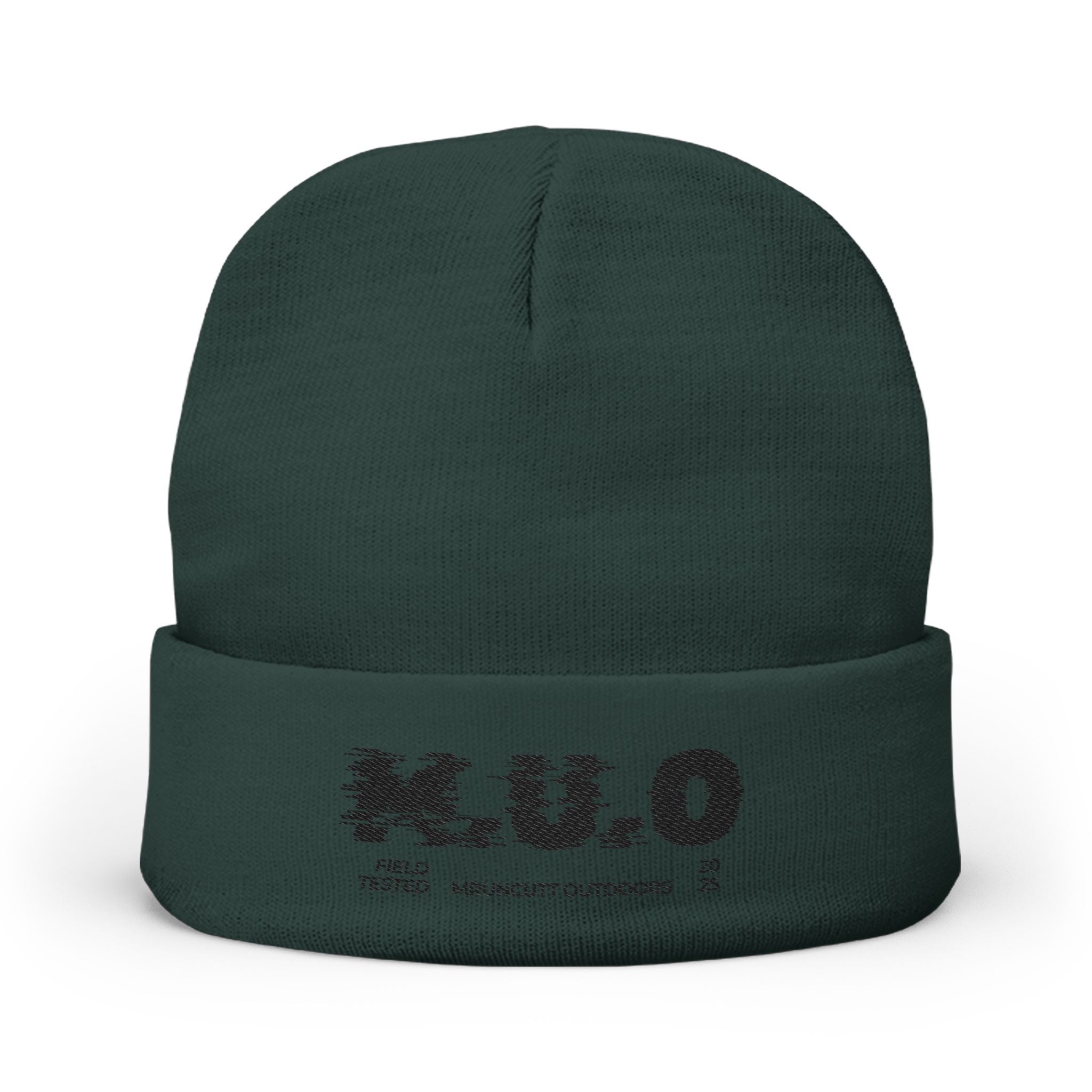 Stylish Knit Beanie with Custom Embroidery