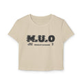 Women's Baby Tee with Bold M.U.O Design