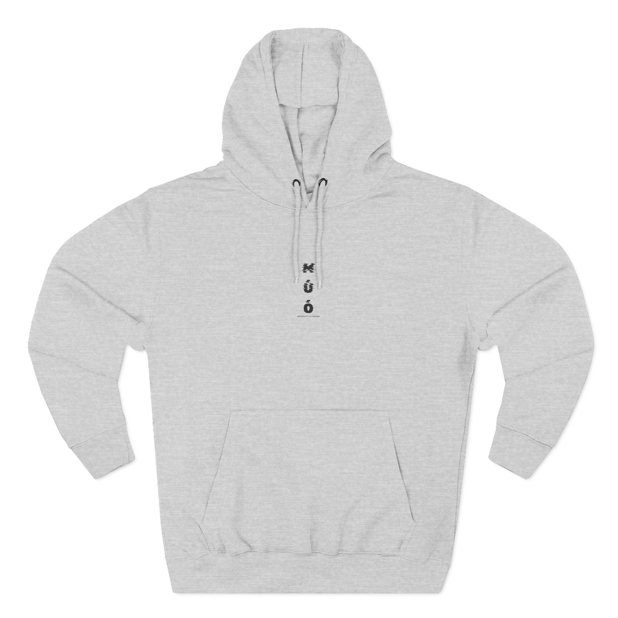 M.U.O Vertical Logo Embroidery Hoodie