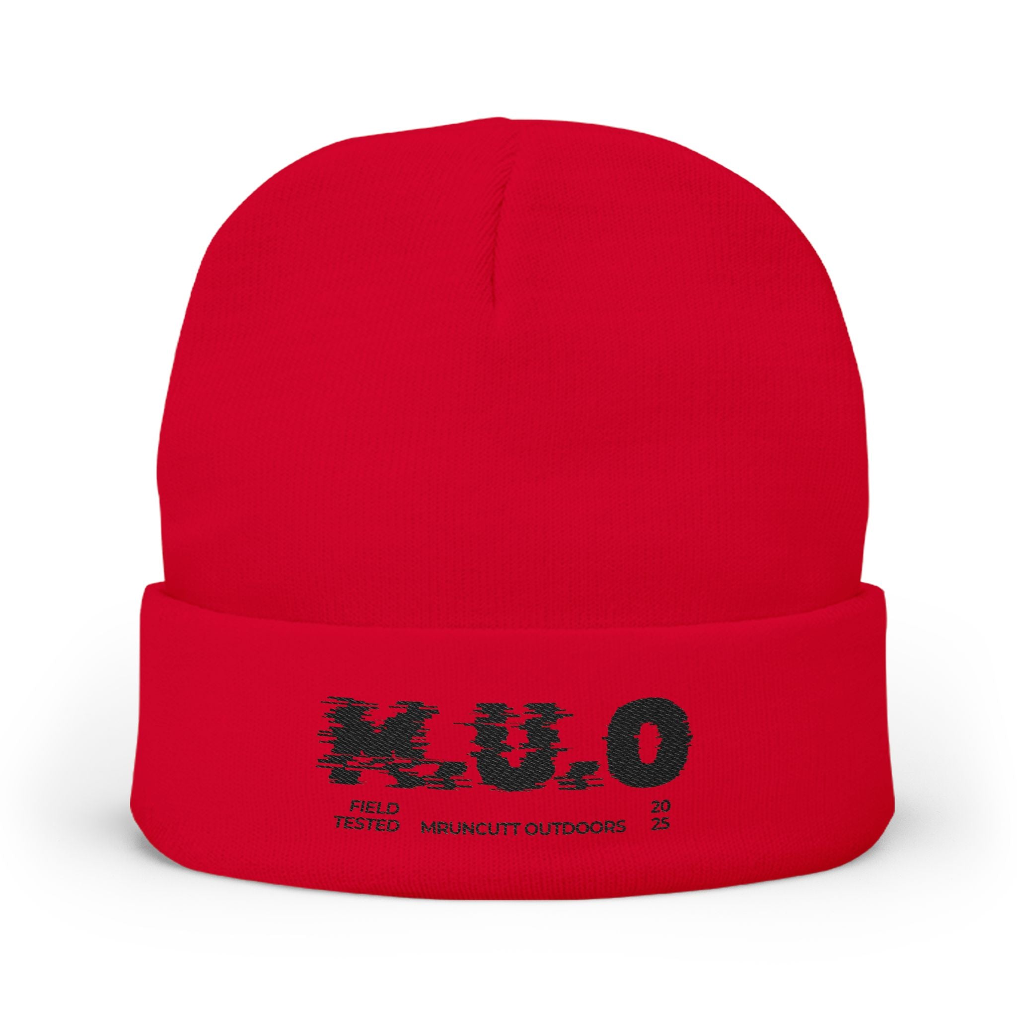 Stylish Knit Beanie with Custom Embroidery