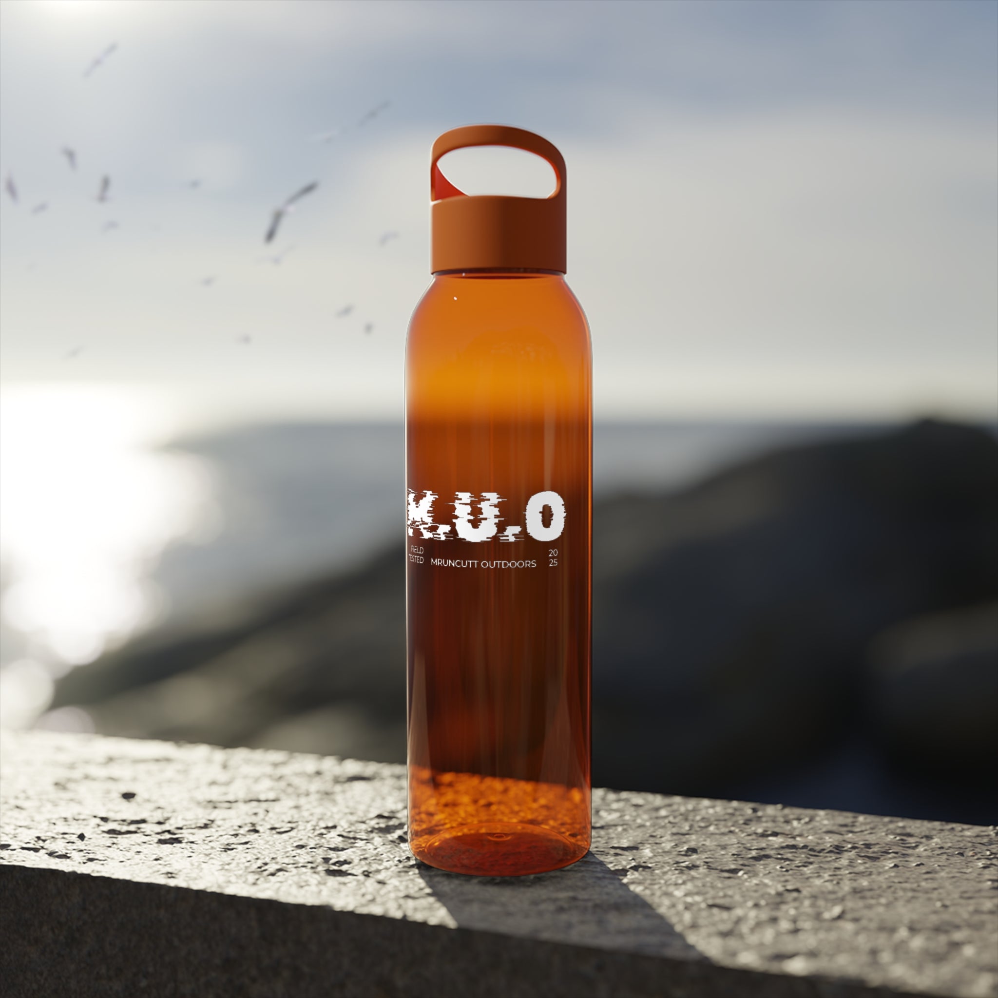 Sky Water Bottle — Clear Reusable Sports Bottle for Hydration & Travel