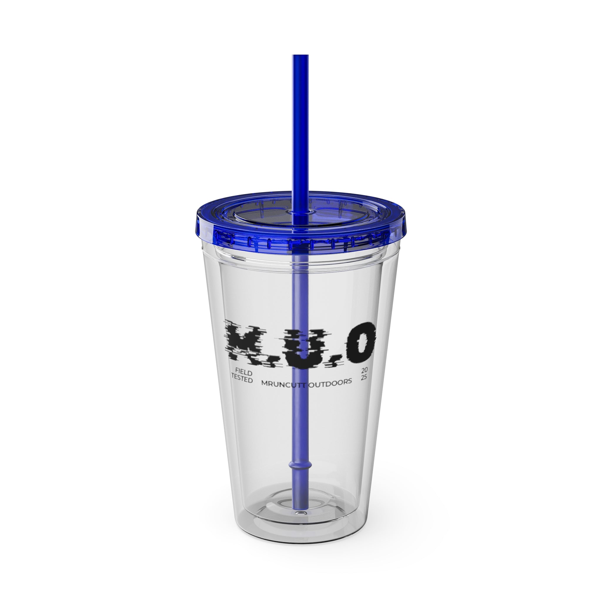 M.U.O Tumbler with Straw, 16oz