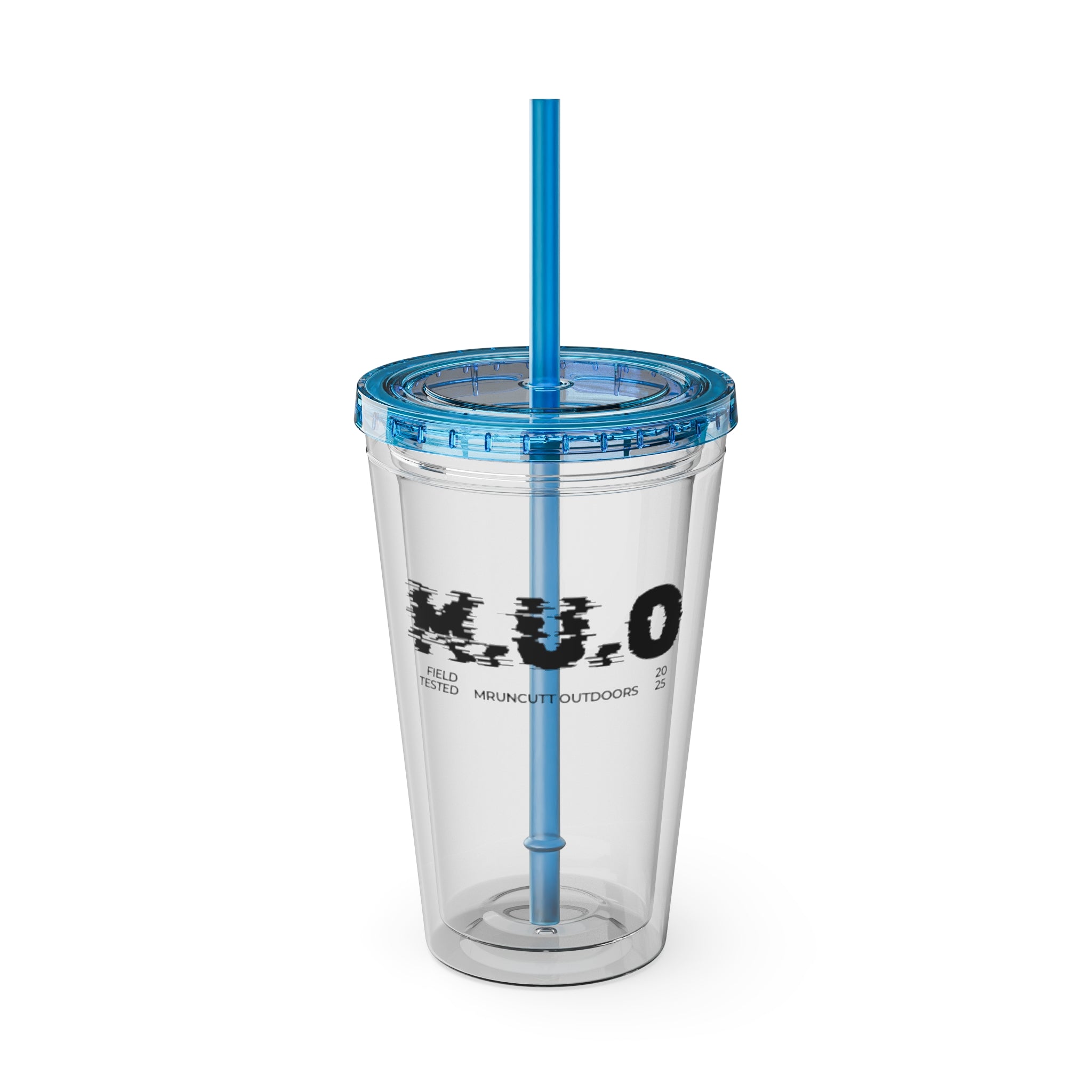 M.U.O Tumbler with Straw, 16oz