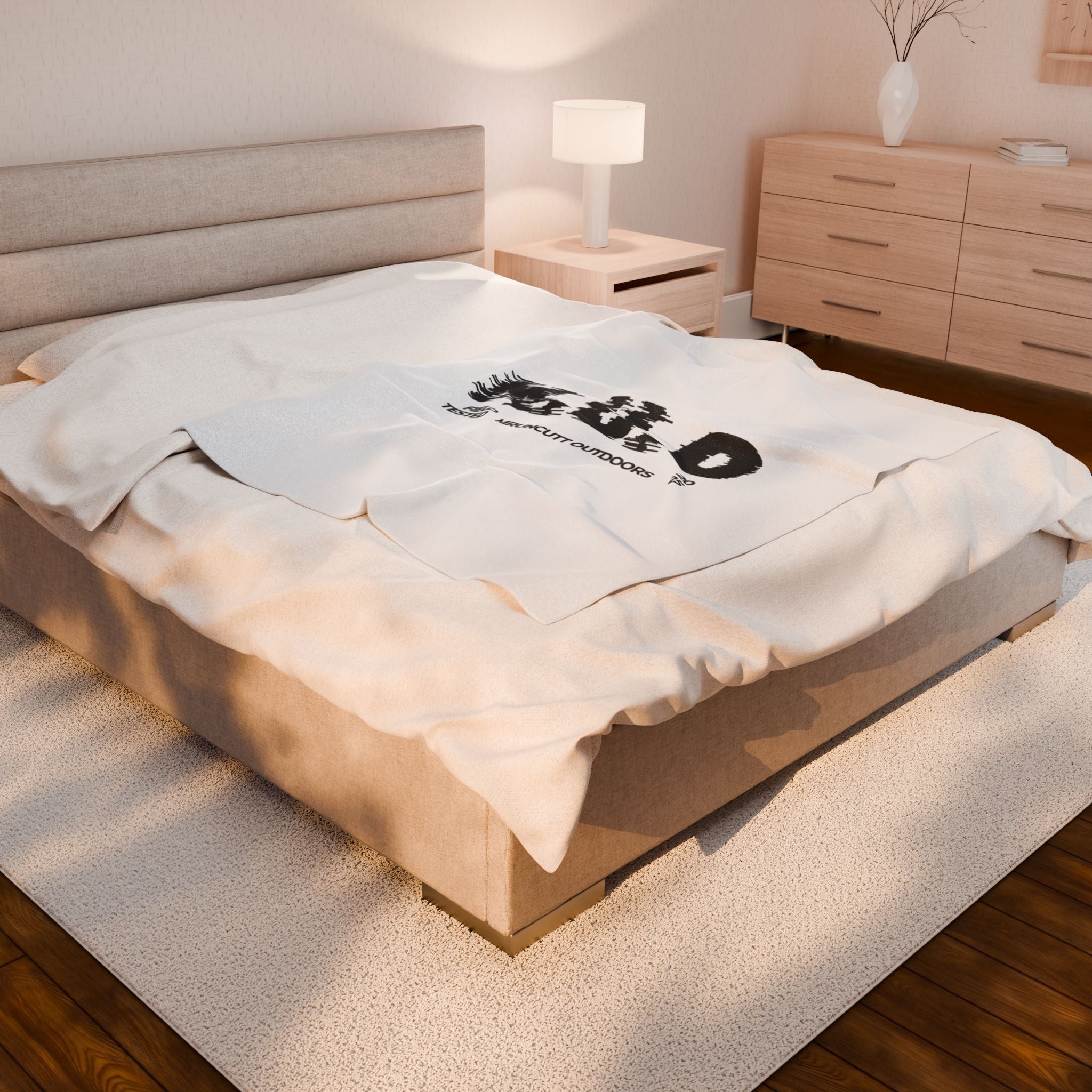 M.U.O. Velveteen Plush Blanket - Field Tested Outdoor Comfort
