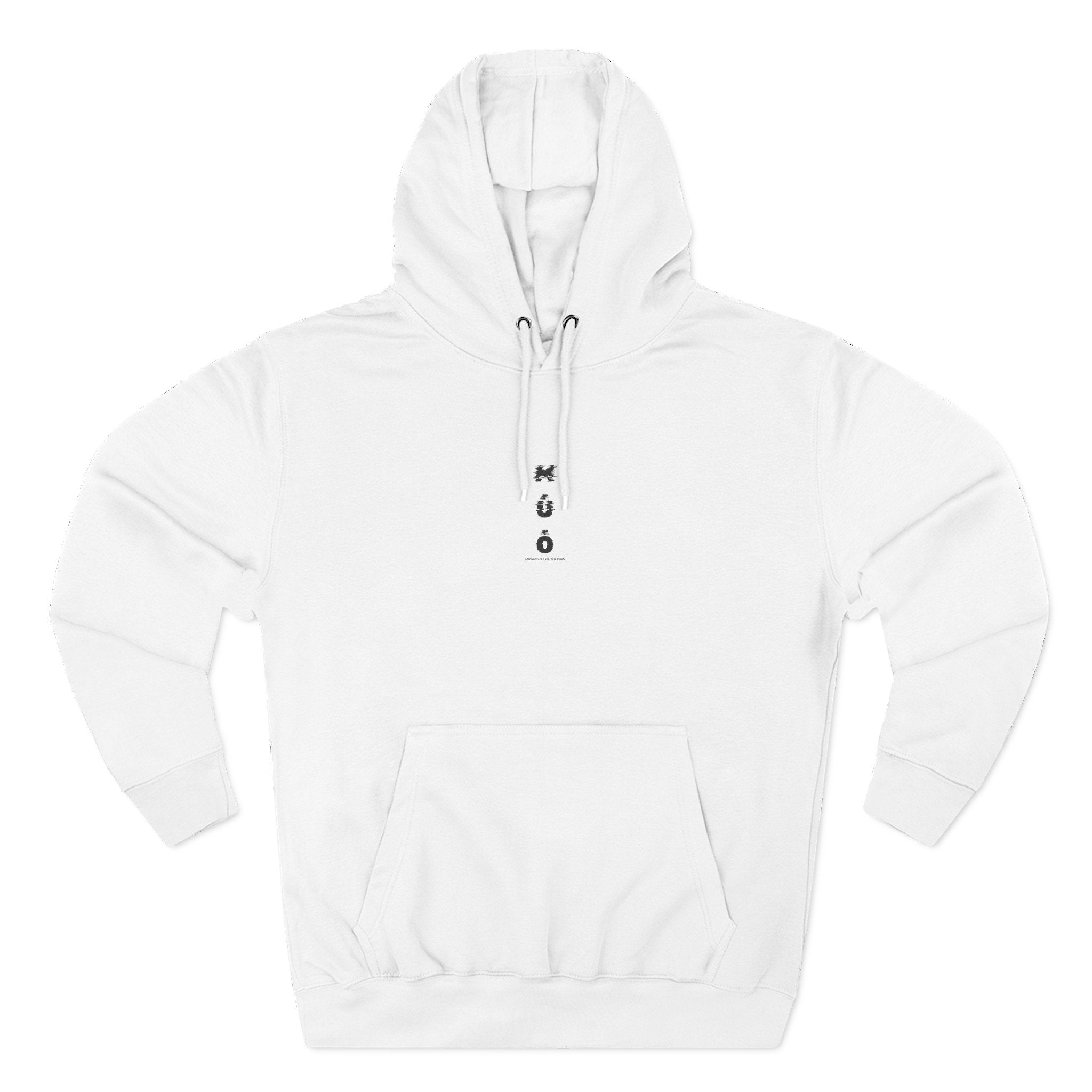 M.U.O Vertical Logo Embroidery Hoodie