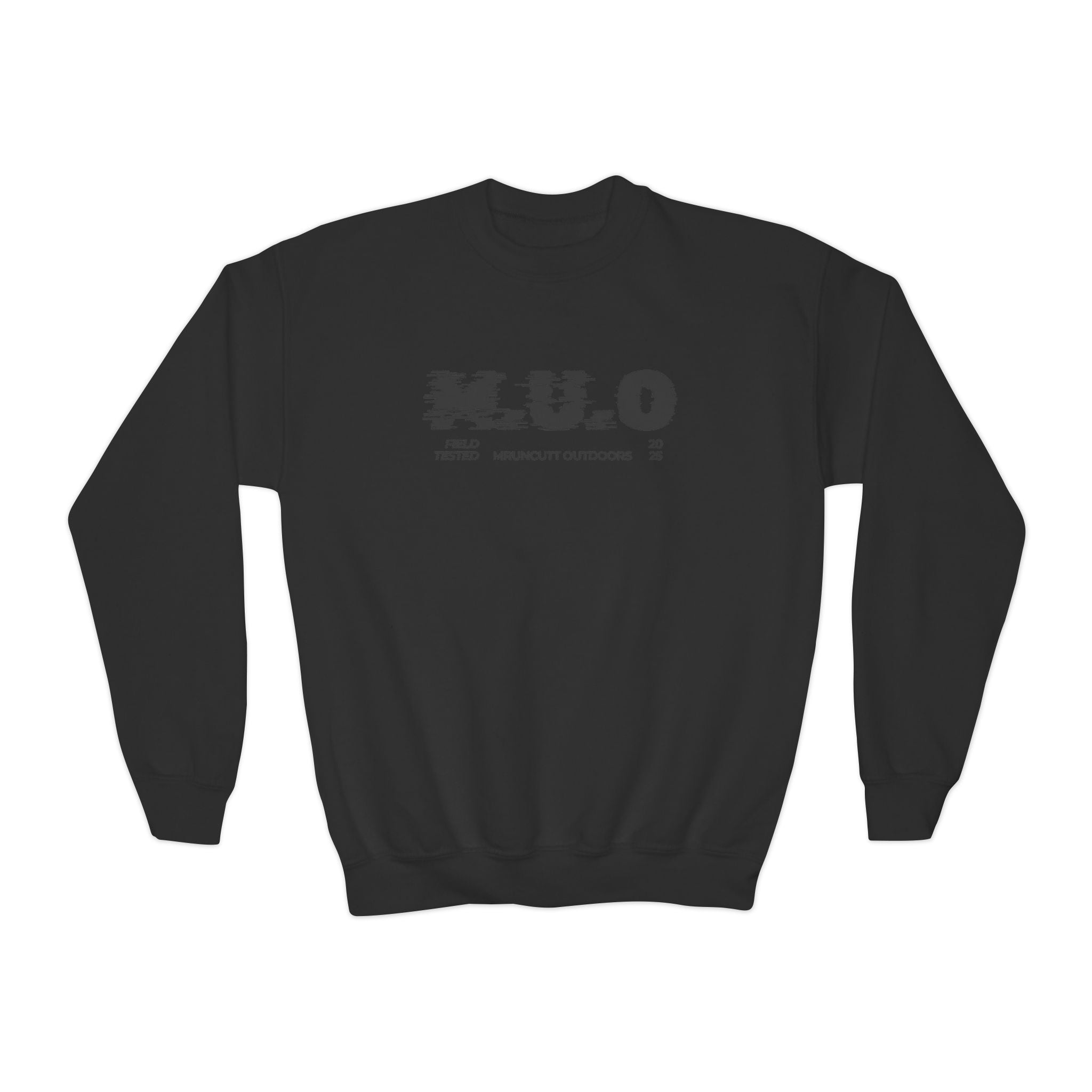 Youth Crewneck Sweatshirt with Cool Graphic Design