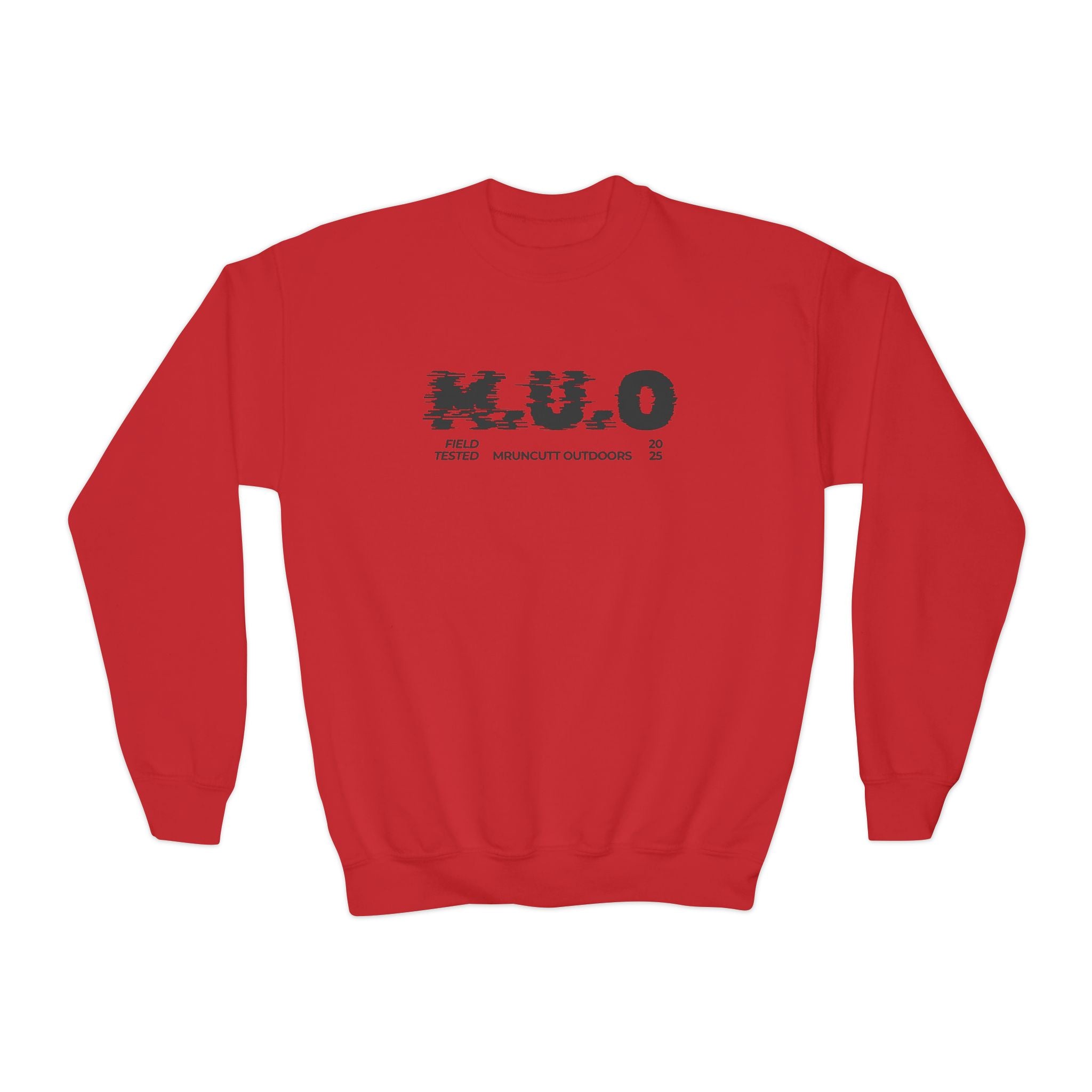 Youth Crewneck Sweatshirt with Cool Graphic Design