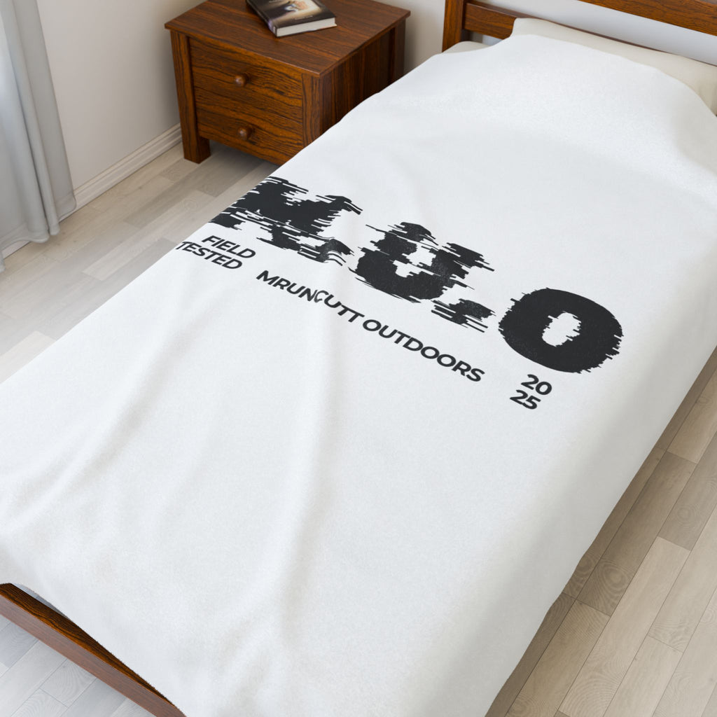 M.U.O. Velveteen Plush Blanket - Field Tested Outdoor Comfort