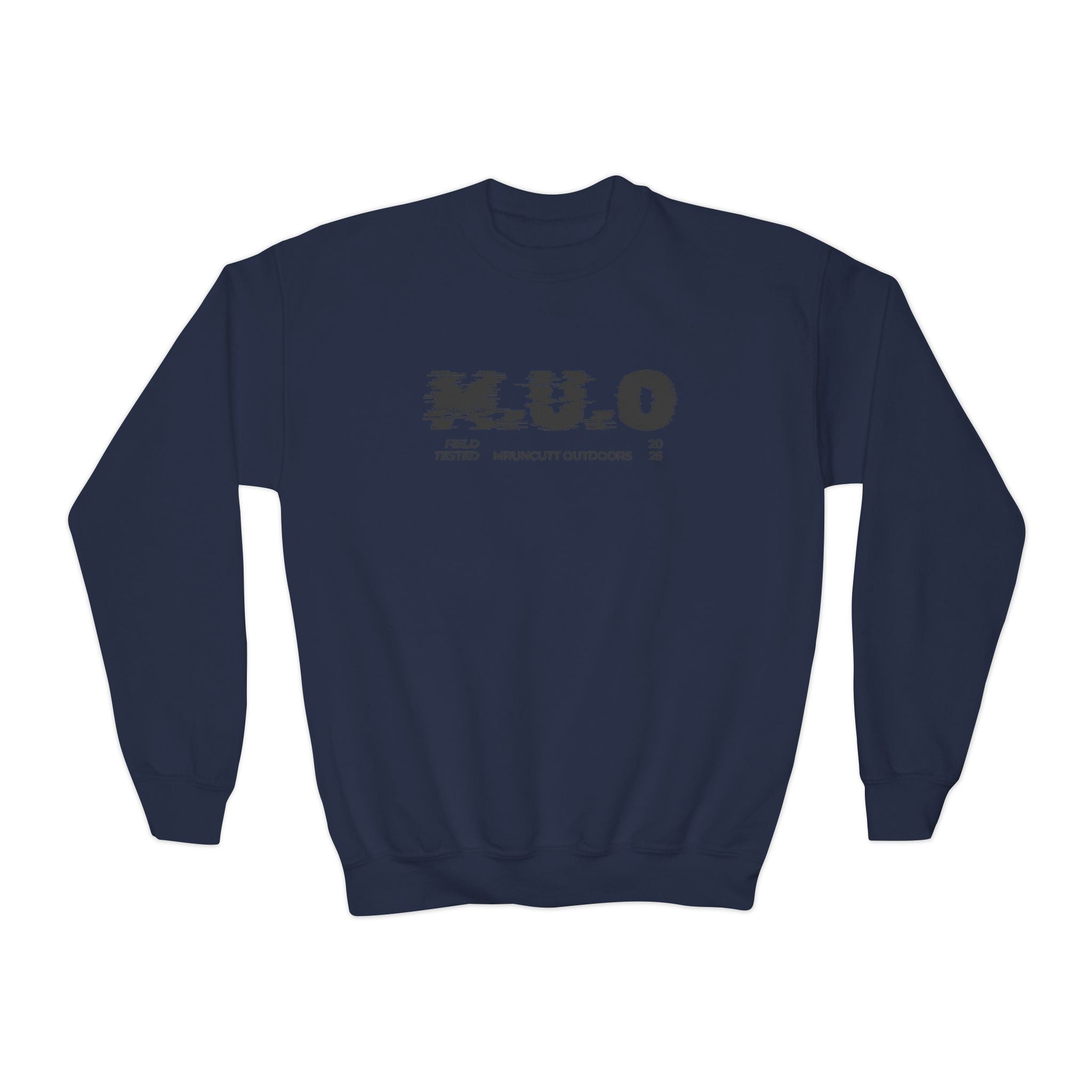 Youth Crewneck Sweatshirt with Cool Graphic Design