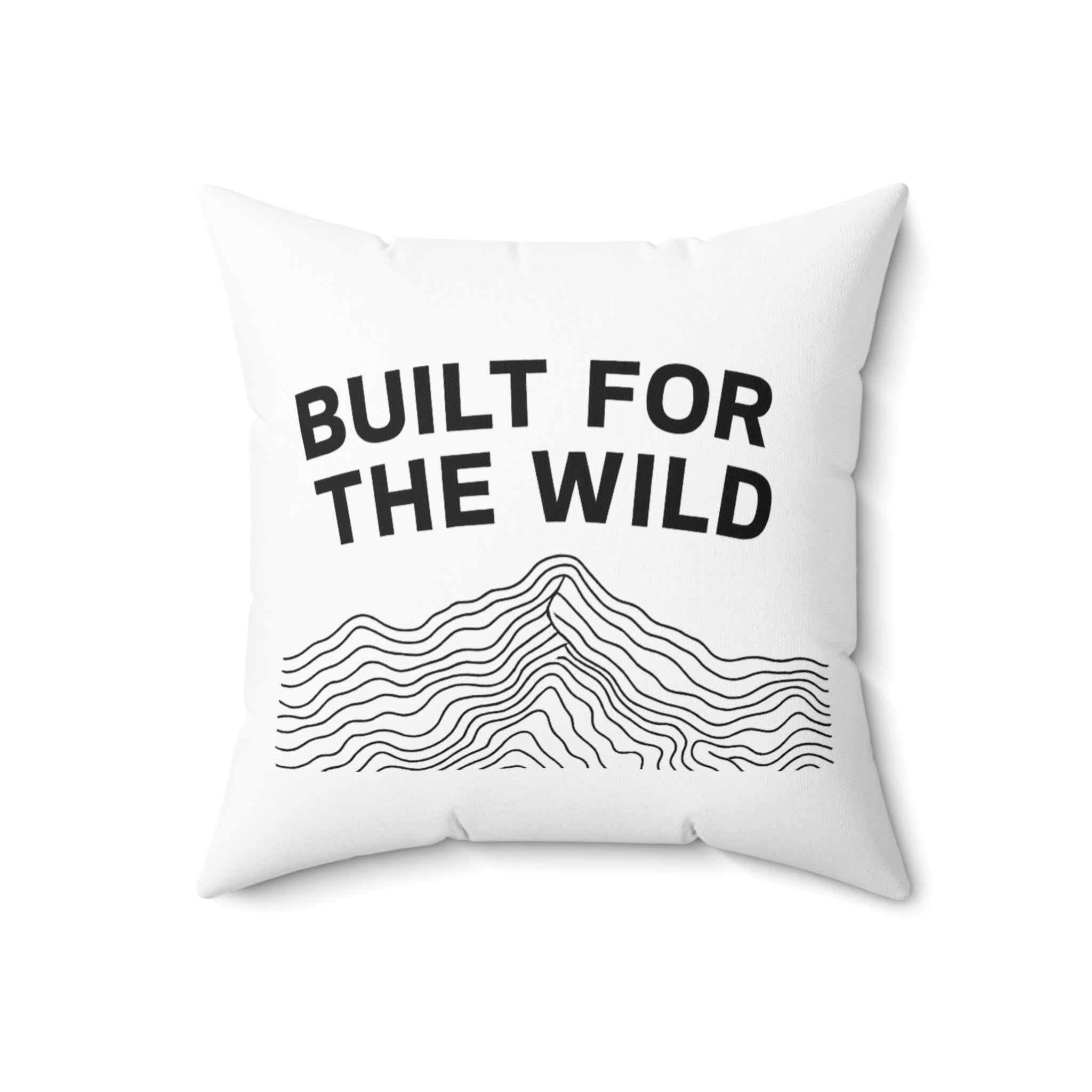 Outdoor Adventure Square Pillow – Built for the Wild