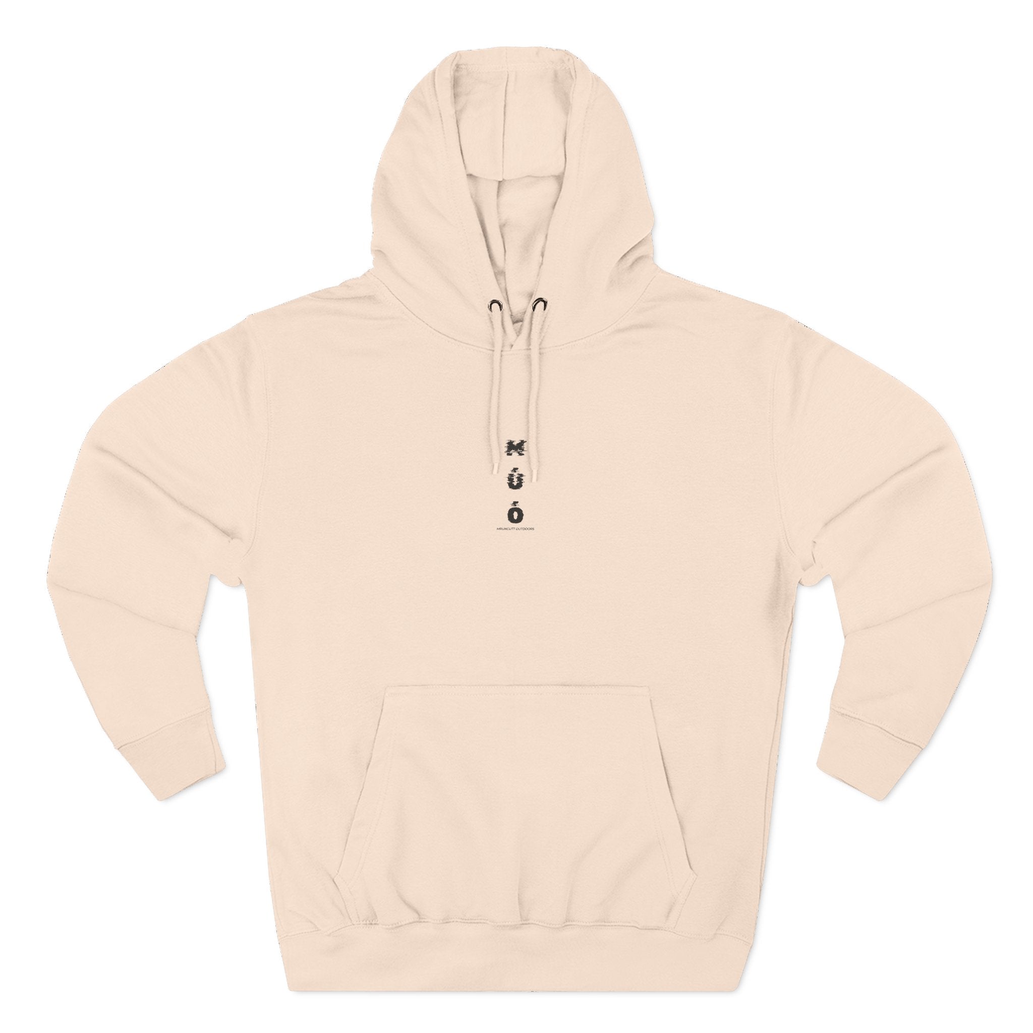 M.U.O Vertical Logo Embroidery Hoodie