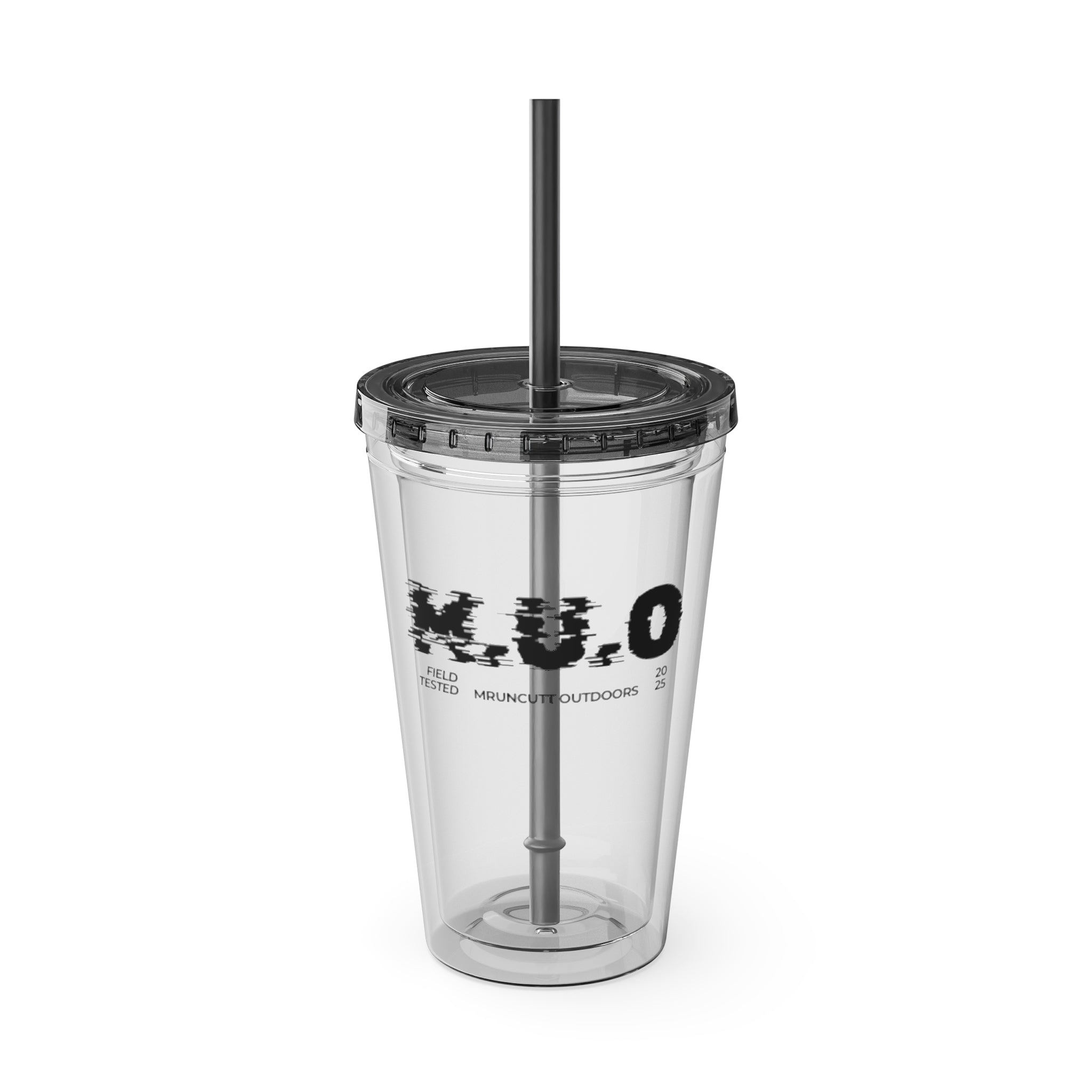M.U.O Tumbler with Straw, 16oz