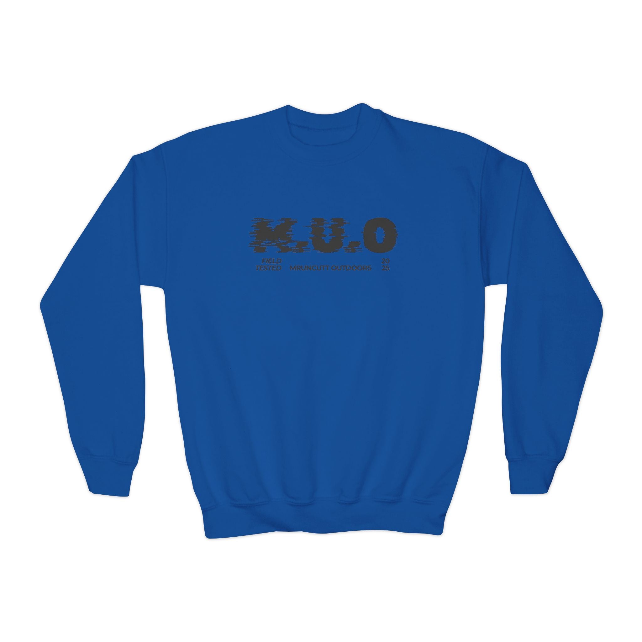 Youth Crewneck Sweatshirt with Cool Graphic Design