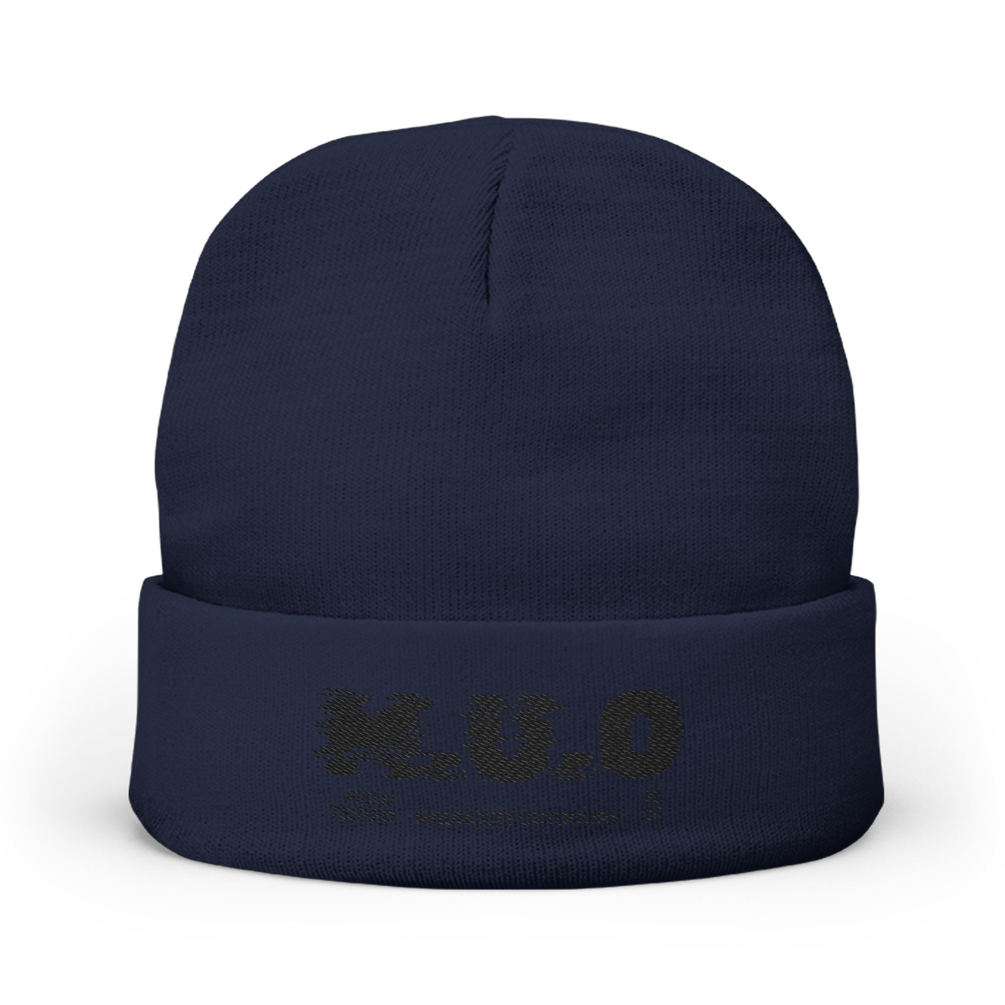 Stylish Knit Beanie with Custom Embroidery