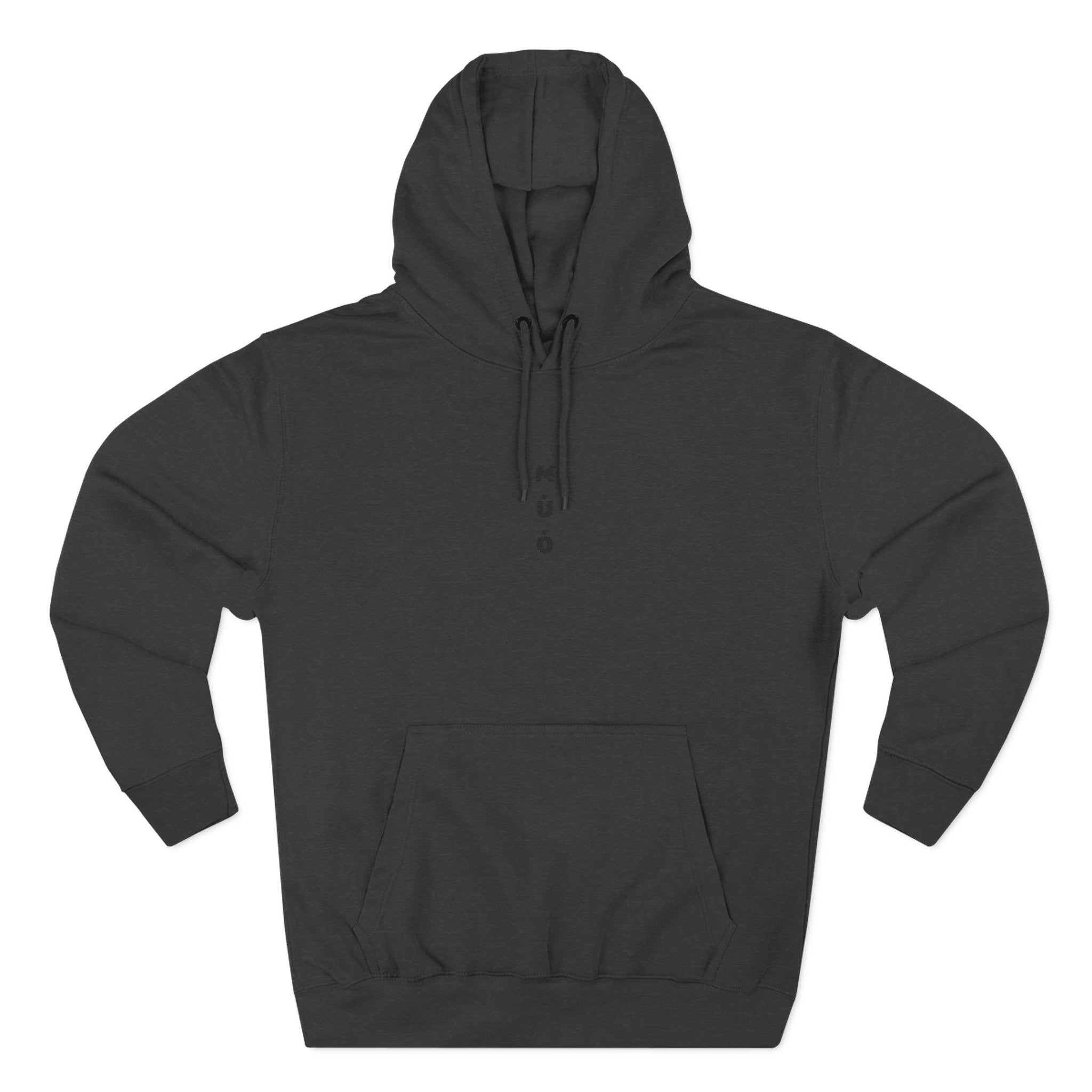 M.U.O Vertical Logo Embroidery Hoodie