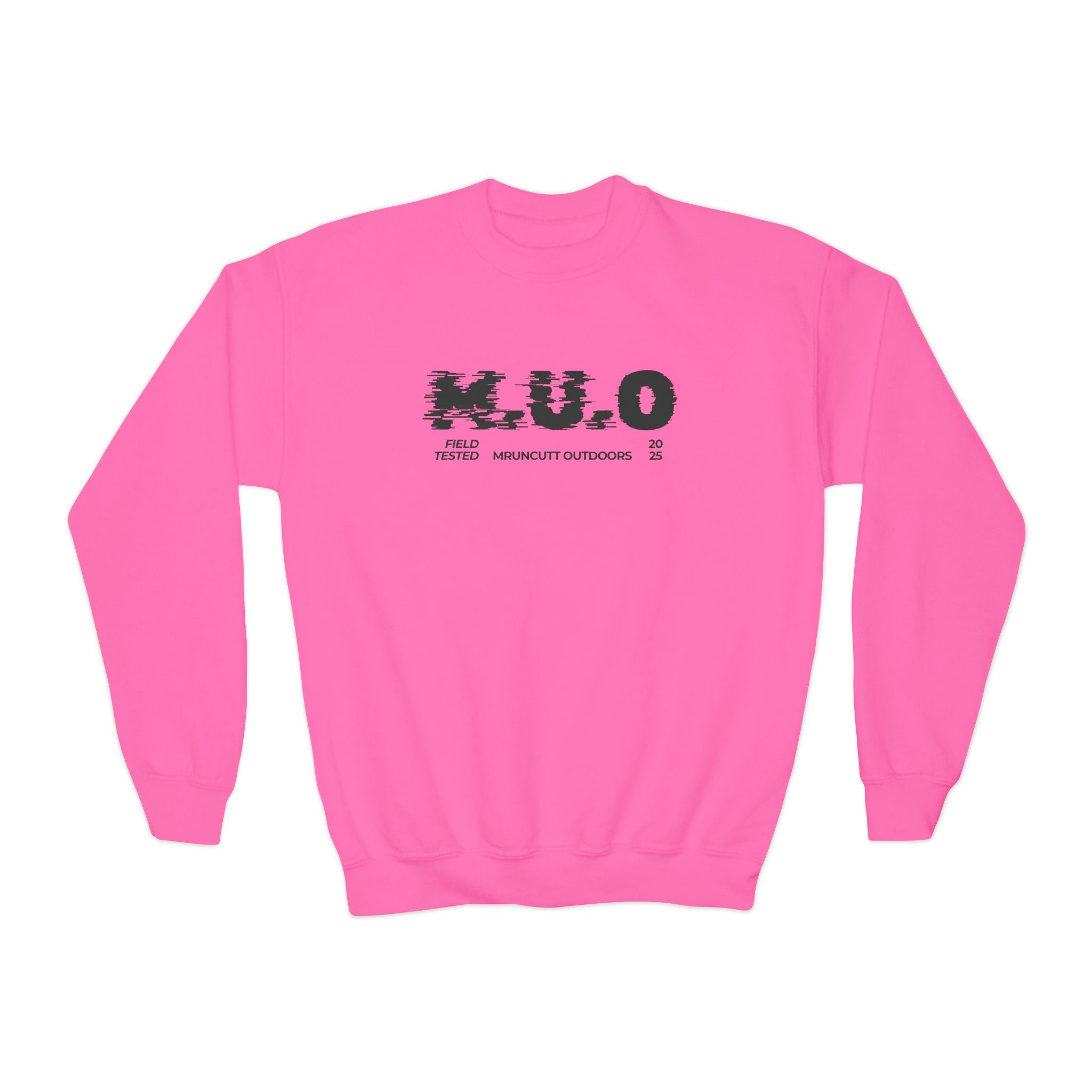 Youth Crewneck Sweatshirt with Cool Graphic Design