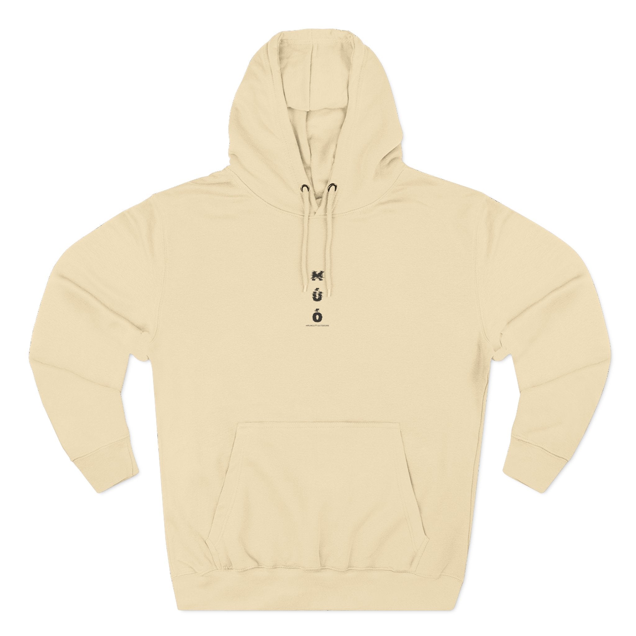 M.U.O Vertical Logo Embroidery Hoodie
