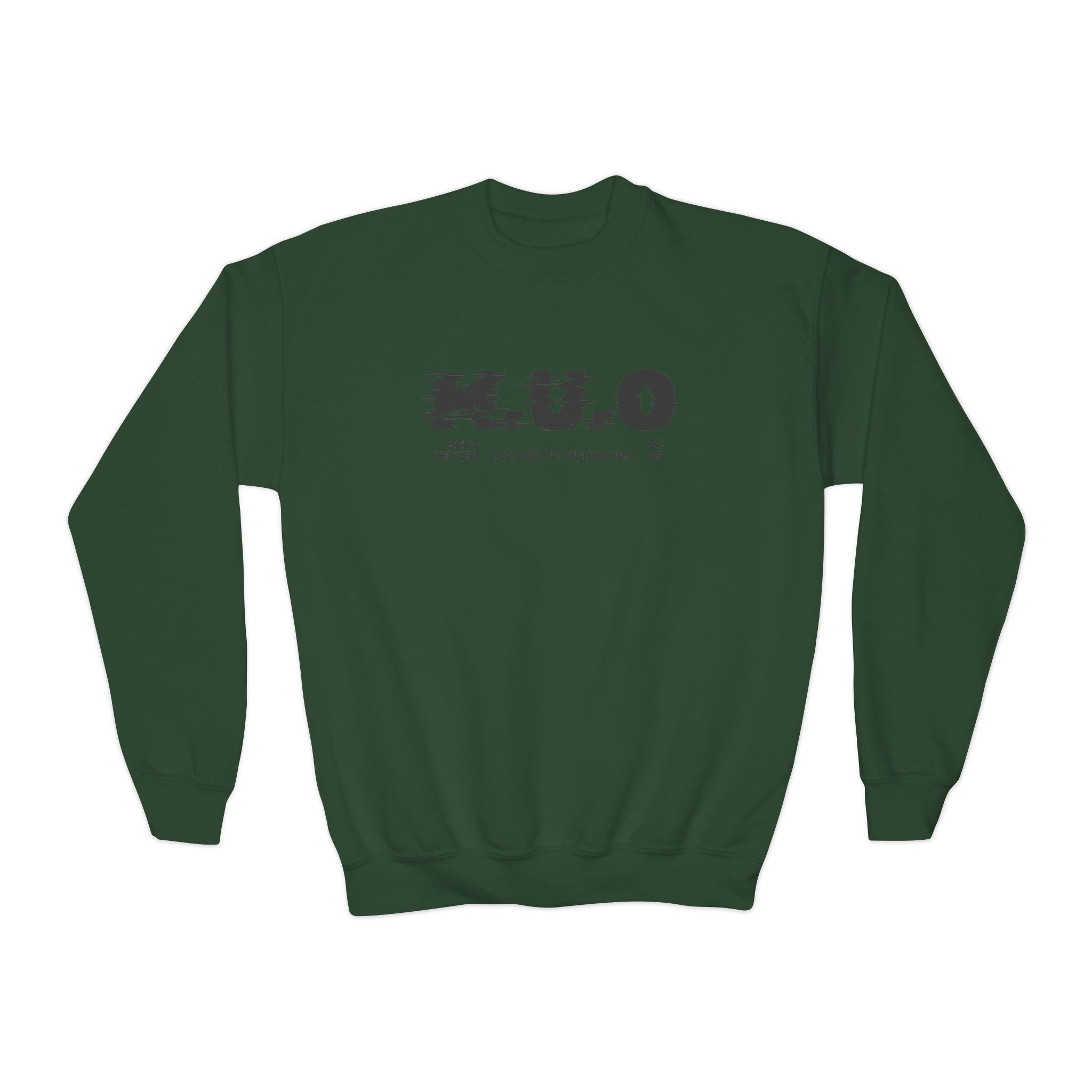 Youth Crewneck Sweatshirt with Cool Graphic Design