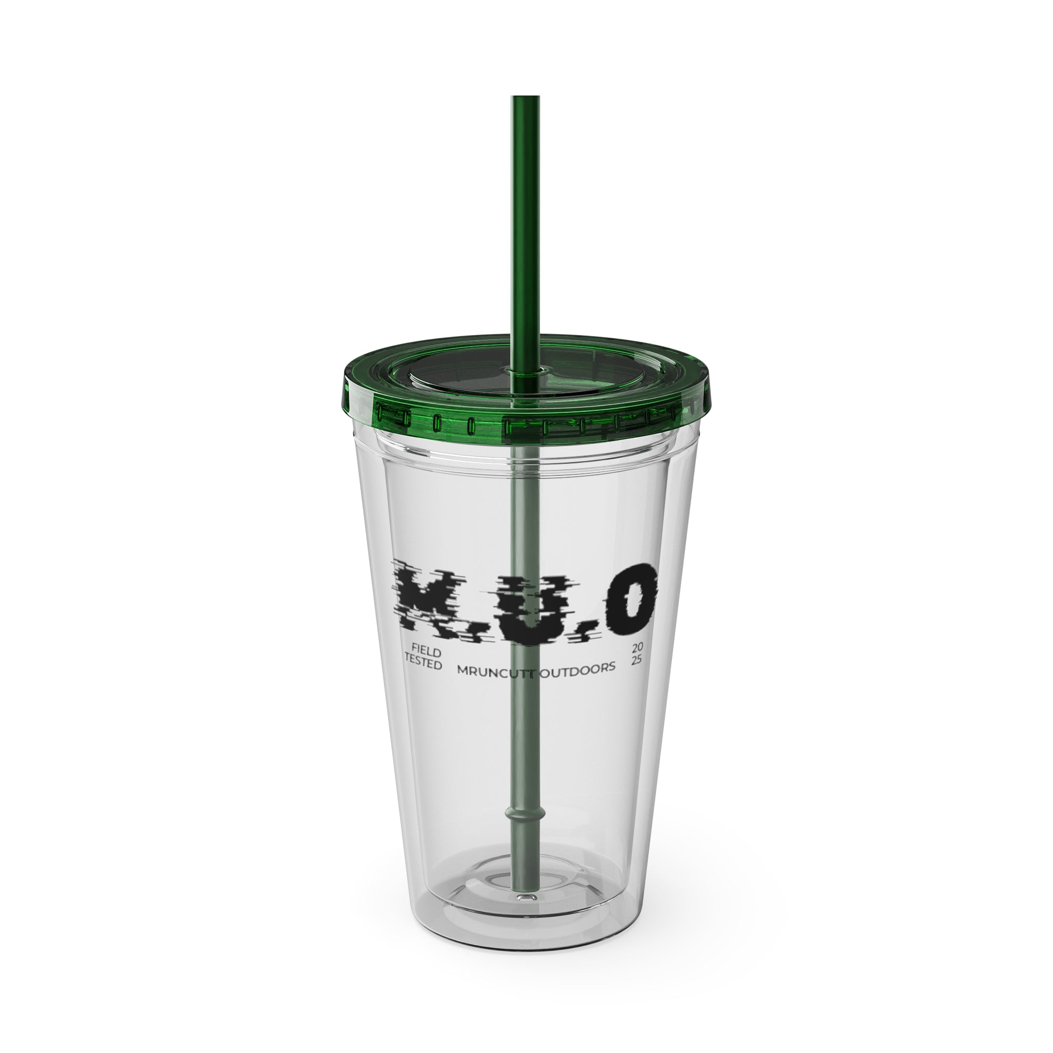 M.U.O Tumbler with Straw, 16oz