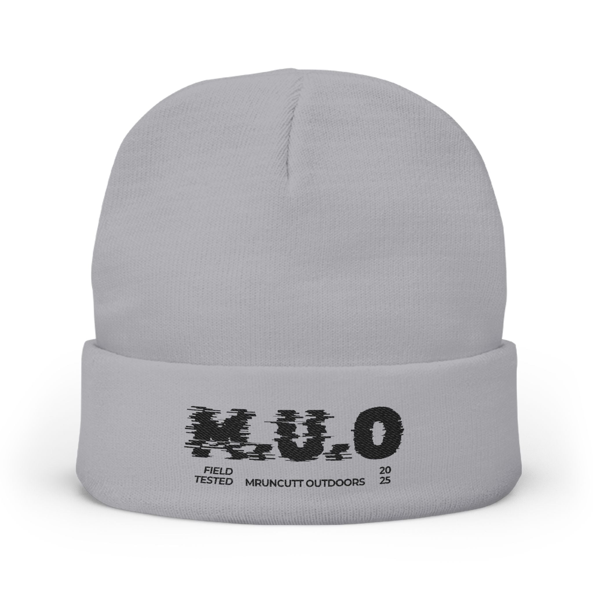 Stylish Knit Beanie with Custom Embroidery