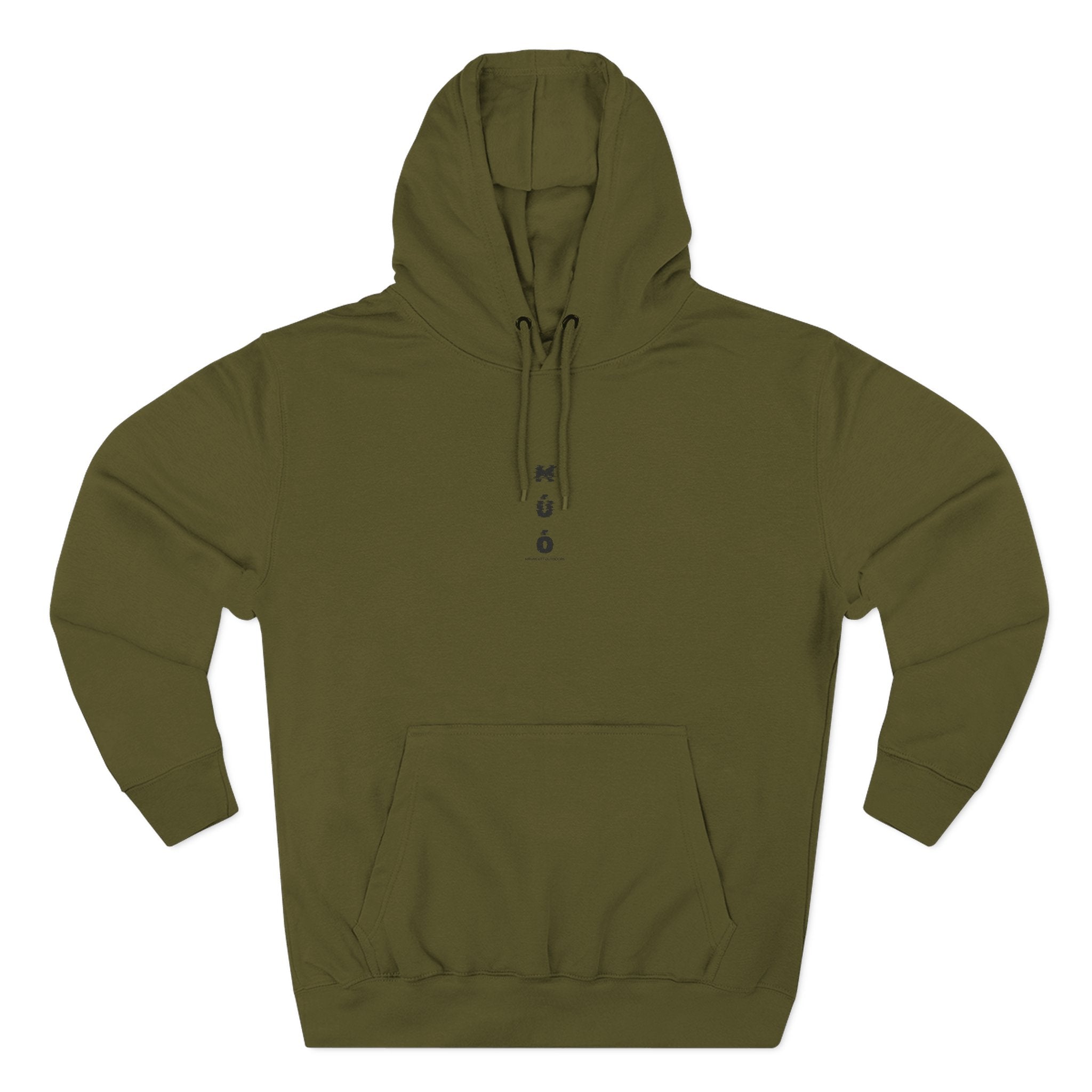 M.U.O Vertical Logo Embroidery Hoodie