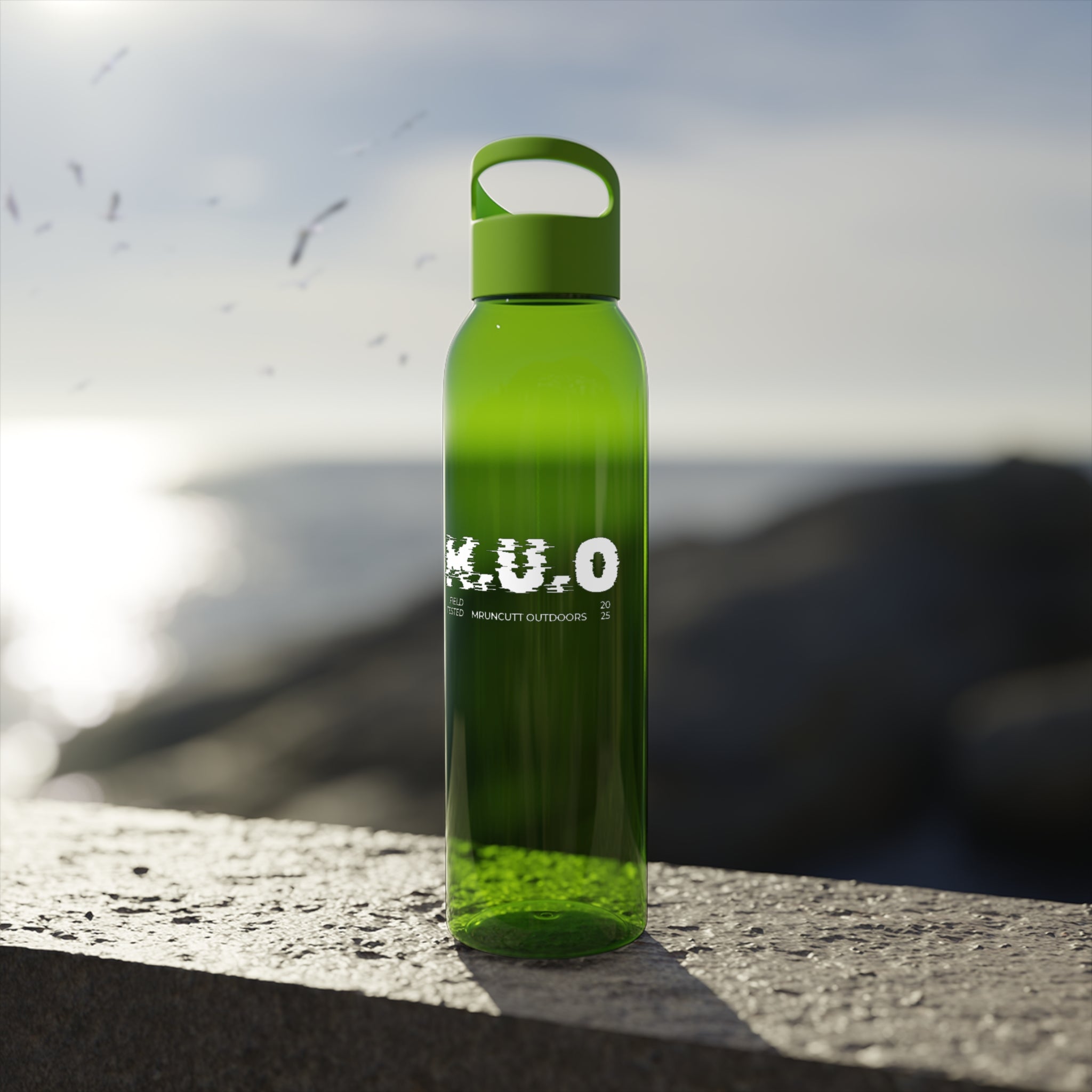 Sky Water Bottle — Clear Reusable Sports Bottle for Hydration & Travel