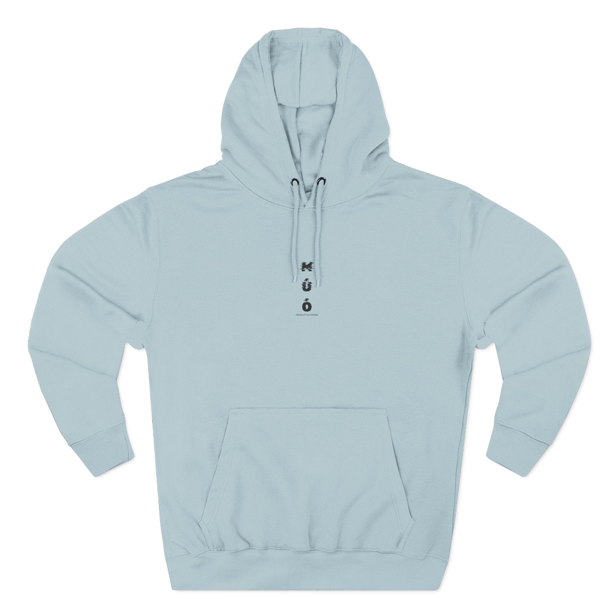 M.U.O Vertical Logo Embroidery Hoodie