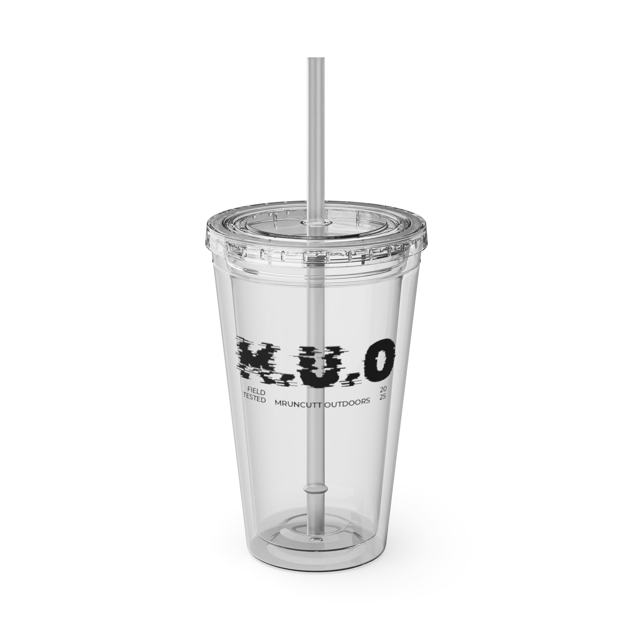 M.U.O Tumbler with Straw, 16oz
